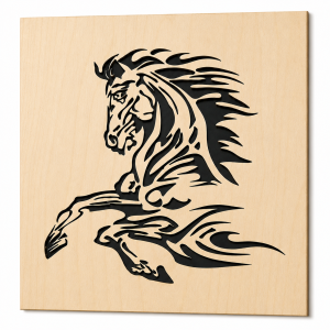 Cheval dans un cadre v3