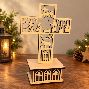 Croix avec socle