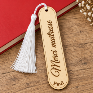 Marque pages oblong
