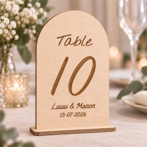 Numero table arche simple